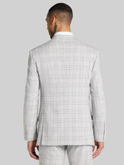 Modern Fit Plaid Suit