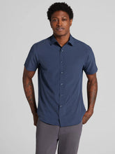 CHILLFLEX Modern Fit 4-Way Stretch Short Sleeve Button-Up Shirt
