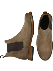 Dylan Suede Plain Toe Chelsea Boots