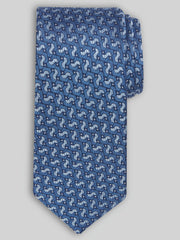 Narrow Geo Puzzle Pieces Tie
