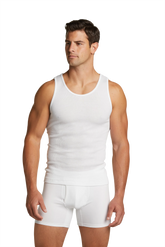 Slim Fit Cotton Tank Tops, 3-pack