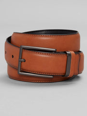 Feather Edge Stitched Stretch Belt