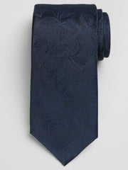 Narrow Tonal Botanical Tie