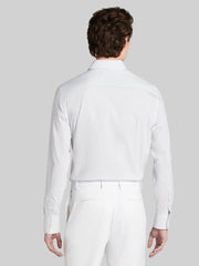 Skinny Fit Diamond Pattern Dress Shirt