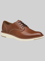 Upton Leather Plain Toe Lace-Up Oxford