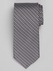 Narrow Plaid Tie