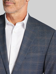 CHILLFLEX Modern Fit Plaid Suit Jacket