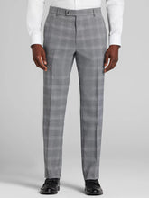 Modern Fit Plaid Suit Pants