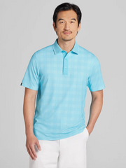 Regular Fit Chevron Plaid Golf Polo