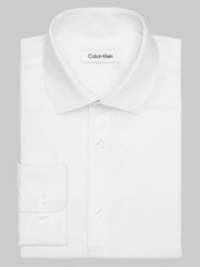 Classic Fit 100% Cotton Herringbone Dress Shirt