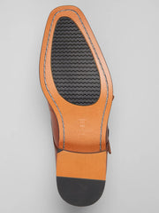 Clark Cap Toe Monk Strap Shoes