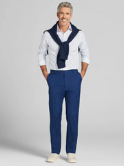 Modern Fit Mini Grid Dot Dress Shirt