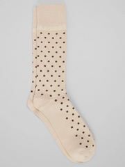Circle Dot Dress Socks, 1-Pair