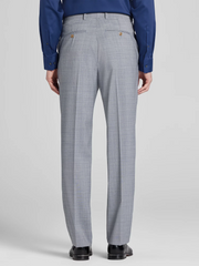 Modern Fit Plaid Suit Pants