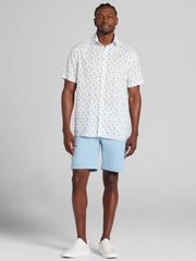 Classic Fit Short Sleeve Button Up Shirt