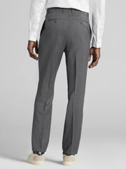 American Bespoke Modern Fit Wool Flat Front Suit Pants