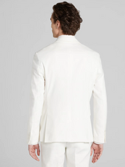 Slim Fit Linen Blend Suit