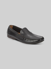 Lewis Leather Moc Toe Venetian Loafers