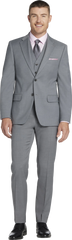 Modern Fit Premium Wool Blend Twill Suit