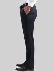 Tailored Fit Windowpane Wool Blend Premium Stretch Suit