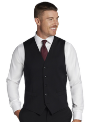 American Bespoke Modern Fit Wool Suit Vest