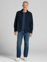 Plaid Flannel Overshirt