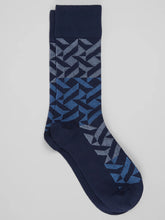 Geo Block Dress Socks, 1-Pair