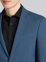Slim Fit Check Suit