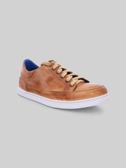 Wizard Leather Moc Toe Sneakers