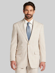 Modern Fit Plaid Suit