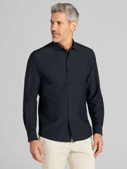 CHILLFLEX Seersucker 4-Way Stretch Button Up Shirt