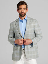 Modern Fit Plaid Sport Coat