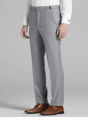 Gray Notch Lapel Suit