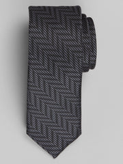 Narrow Modern Chevron Tie