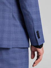Slim Fit Plaid Suit