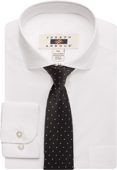 Boys Dress Shirt and Tie Combo
