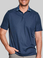 Regular Fit Tipped Collar Polo