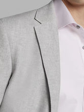 Slim Fit Linen Blend Suit Jacket