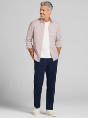 CHILLFLEX Dobby Check Button Up Shirt