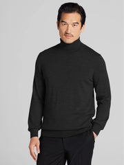 Modern Fit Merino Wool Turtleneck Sweater
