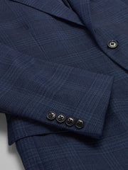 Modern Fit Plaid Suit