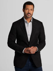 Modern Fit Faux Suede Sport Coat