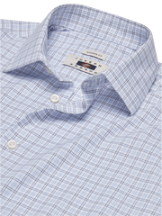Modern Fit Performance Plaid Dress Shirt