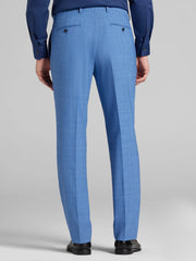 Slim Fit Mini Check Suit Pants