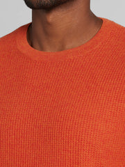 Textured Crewneck Sweater
