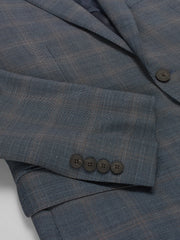 CHILLFLEX Modern Fit Plaid Suit Jacket