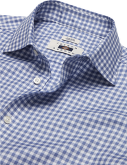 Classic Fit Gingham Spread Collar Dress Shirt