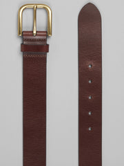 Raw Edge Leather Jean Belt