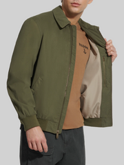 Microtwill Golf Bomber Jacket