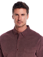 Regular Fit Vintage Brocade Corduroy Shirt